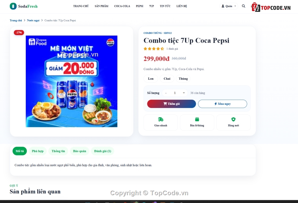 website,bán website,website bán nước